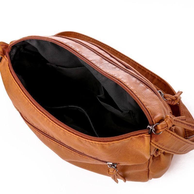 Bolsa de ombro feminina vintage