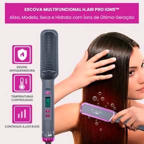 Escova Alisadora Hair