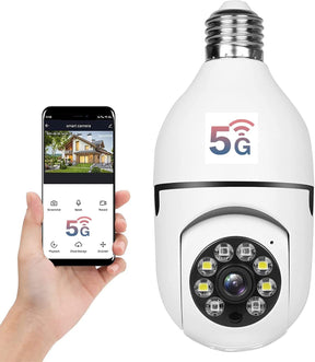 Câmera de Segurança Full HD Wi-Fi Inteligente 360 IP 5G