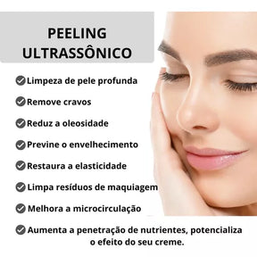 Aparelho de Peeling Ultra Sônico Portátil