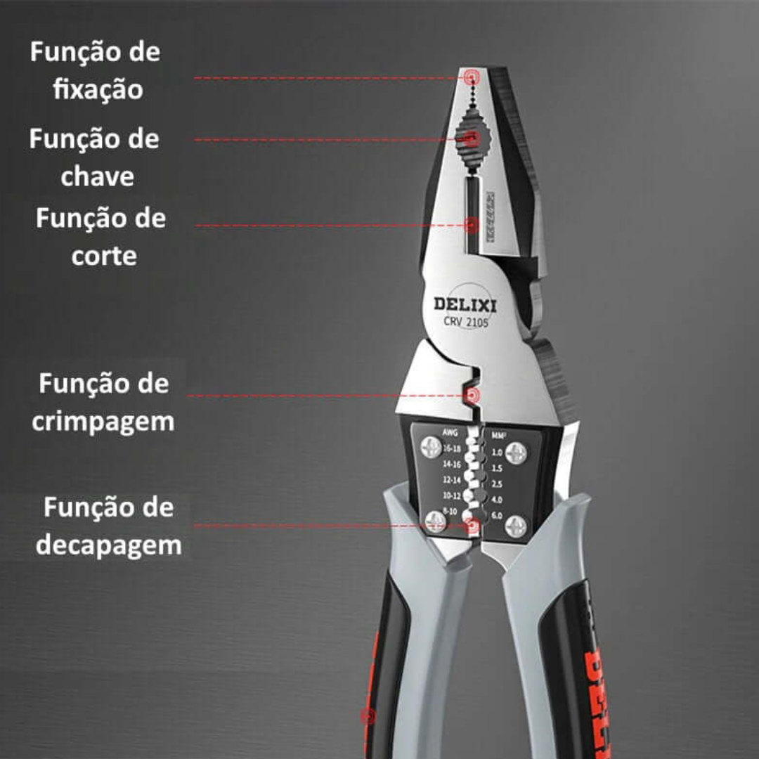 Alicate Multifuncional | Delixi