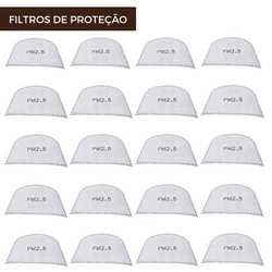 20 Filtros De Proteção | Facemask™