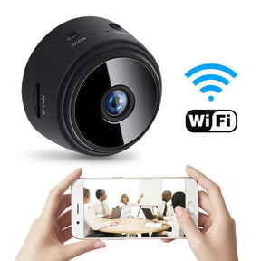 Mini Câmera espiã A9 HD Com Visão Noturna Wifi Sem Fio Oculta Com áudio