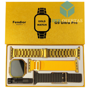 Smartwatch Ultra Serie 9 Gold Original + Brindes