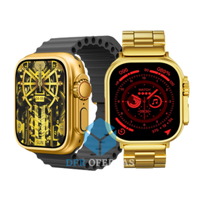 Smartwatch Ultra Serie 9 Gold Original + Brindes