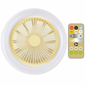 Ventilador de Teto com Luminária Led Embutida