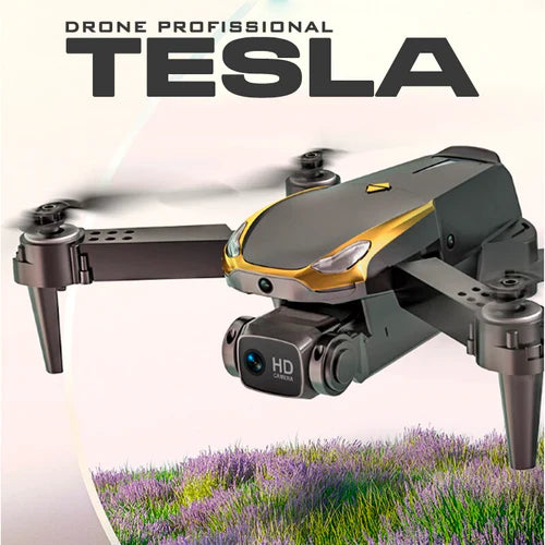 Drone Tesla 8K Pro Com Câmera 1080P Wifi GPS 5Km