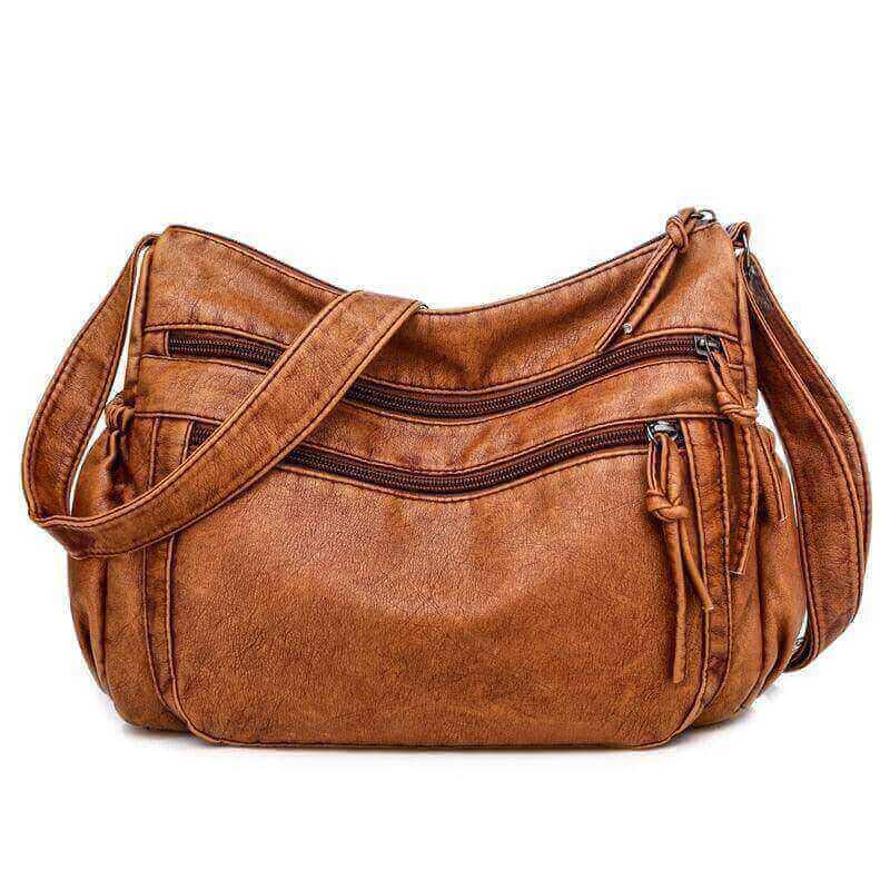 Bolsa de ombro feminina vintage