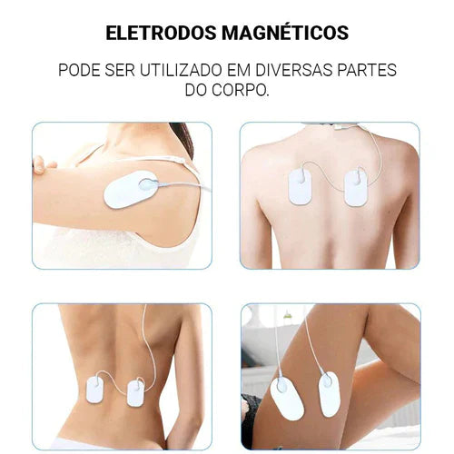 Massageador Elétrico Portátil de Pescoço com 6 modos e 9 níveis